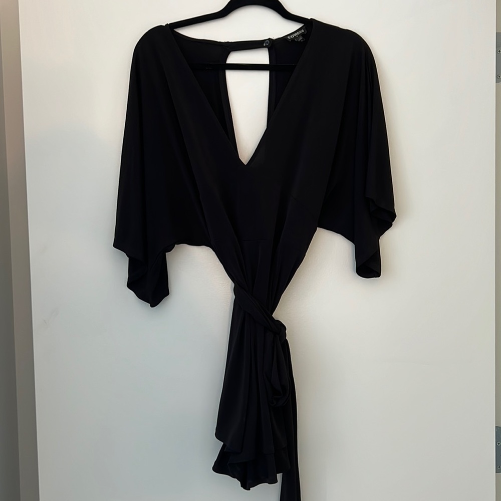 Black Express Romper